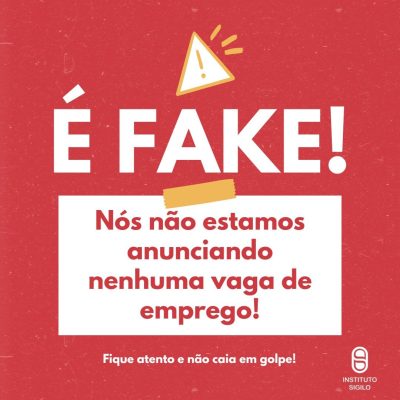 Falsas vagas de Emprego do Instituto SIGILO no LinkedIn