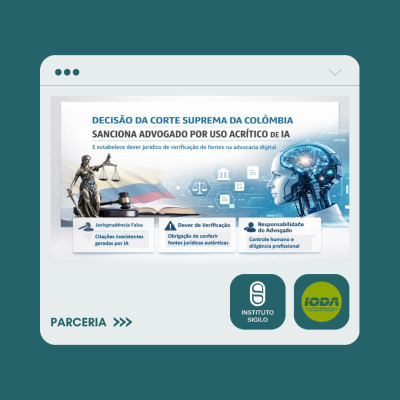IA na advocacia exige verificação de fontes, decide tribunal colombiano