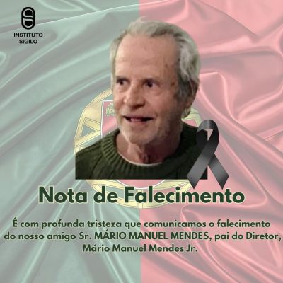 NOTA DE FALECIMENTO - Sr. Mário Manuel Mendes